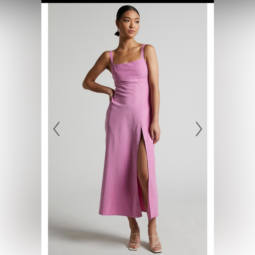 Niobe maxi slip dress